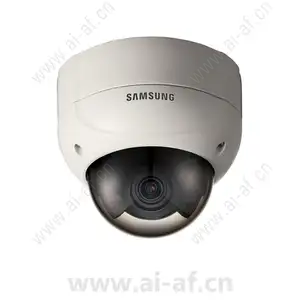 Samsung Hanwha SCV-2080R High Resolution IR LED Vandal-resistant Dome Camera