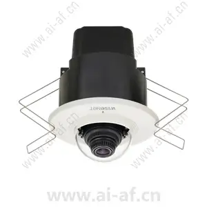 三星韩华 Samsung Hanwha XND-6011F 2MP H.265 半球摄像机