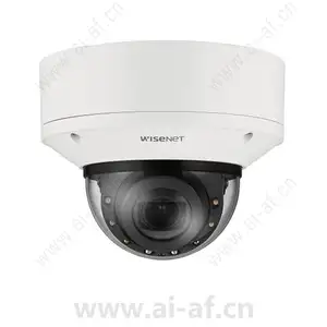 三星韩华 Samsung Hanwha XND-8083RV/KEX X 系列 6MP AI 室内夜视防暴半球 IP 安防摄像机