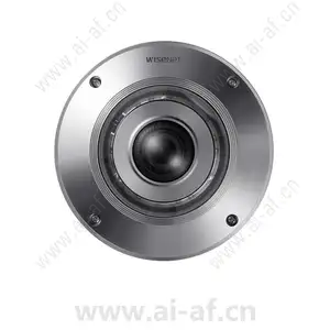 三星韩华 Samsung Hanwha XNF-9010RS/KUS X 系列 12MP 夜视鱼眼 IP 安防摄像机