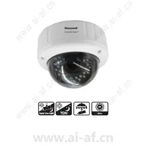 霍尼韦尔 Honeywell CALIPD-AIVF-V(P) 1.3MP 红外自动变焦高清防破坏网络半球摄像机