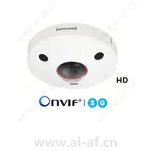 霍尼韦尔 Honeywell HFD6GR1 网络 TDN 高级高清红外坚固型鱼眼摄像机 6MP 1.7 毫米固定鱼眼镜头 3 个红外 LED PoE