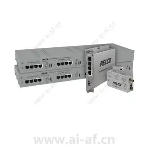 派尔高 Pelco EC-1508UL-R EthernetConnect 8 端口以太网 over UTP 扩展器本地单元 None