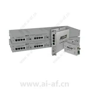 派尔高 Pelco EC-3008CLPOE-R EthernetConnect 本地 8 端口同轴延长器 None