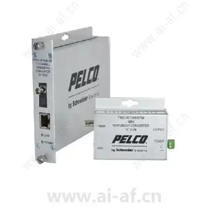 Pelco FMCI-BF1MM1ST 1 Channel Fiber Media Converter-B ST Connector None