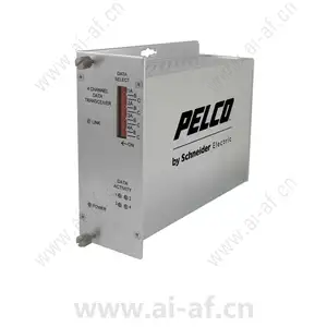 Pelco FTD4M1ST 4-Channel Fiber Transmitter Bidirectional Data None