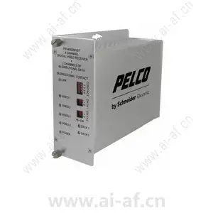 派尔高 Pelco FTV40D2M1ST 4 通道 ST 视频光纤发射器双向 None