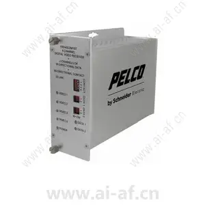 派尔高 Pelco FTV40D2S1FC 4 通道 FC 视频光纤发射器双向 None