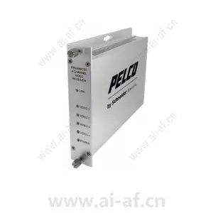 派尔高 Pelco FTV40S1ST 4 通道视频光纤发射器 ST 连接器 None