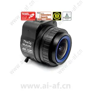 Theia ML410A R5 4-10mm 4k 12 MP Day/Night DC Auto iris 1/1.7 inch format C mount lens