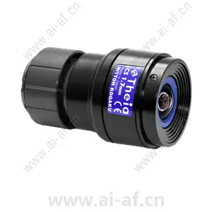 Theia SY110A 1.7mm ultra wide low distortion 3+ MP Day/Night 1/2.5 inch format DC Auto-iris CS mount lens