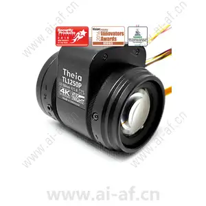 Theia TL1250P-940C N6 CS 12-50mm 4k 12 MP Day/Night 1/1.7 inch P-iris motorized zoom & focus Visible and IR transmitting PI motor stops CS mount telephoto lens