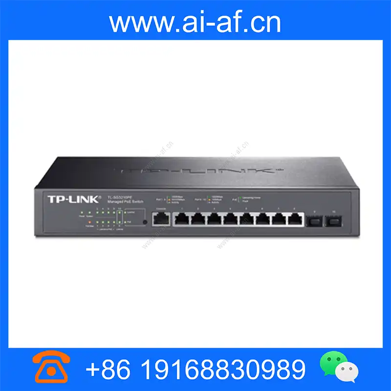 TP-LINK TL-SG3210PE 10口全千兆网管PoE交换机 2SFP 8PoE 116W tl-sg3210pe_img_00.webp